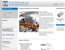 Tablet Screenshot of fis-rheinland.com